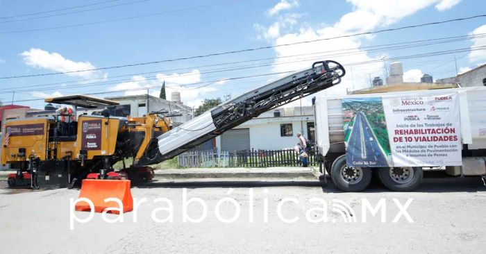 Recibe Puebla segunda entrega de asfalto de Pemex: Armenta