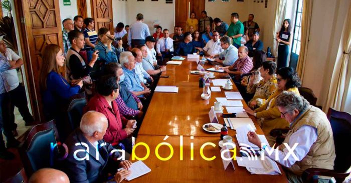 Se reúne Silvia Tanús con concesionarios del transporte público y mercantil en Teziutlán
