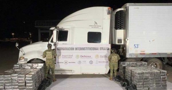 Aseguradas 1.5 toneladas de metanfetaminas en recinto portuario de Mazatl&aacute;n, Sinaloa