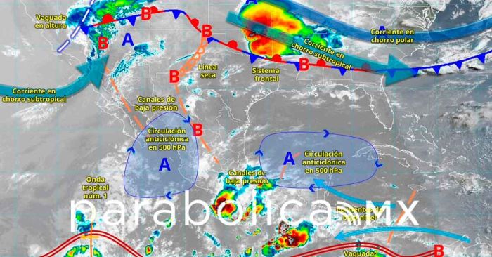 Prevén lluvias en la mayor parte de Oaxaca