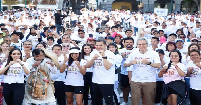 Se une Puebla a la Clase Nacional de Boxeo de la presidenta Sheinbaum