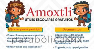 Continúa registro para útiles escolares gratuitos a niñas y niños de San Pedro Cholula