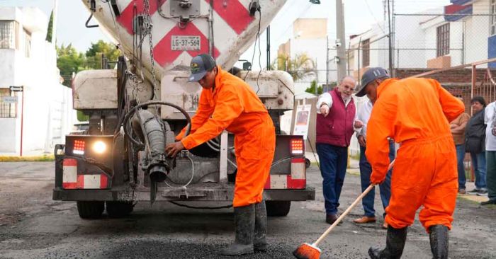 Encabeza Pepe Chedraui arranque de trabajos de bacheo en fr&iacute;o