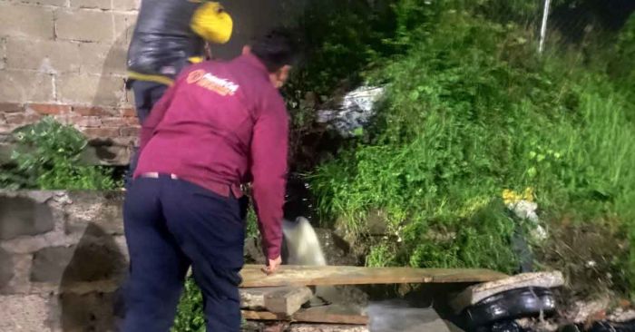 Atiende PC Puebla incidentes por precipitaciones