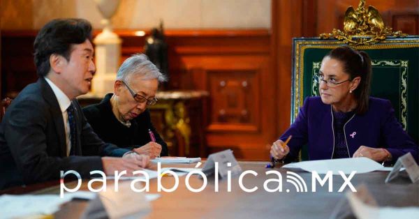 Recibe a Sheinbaum directivos de Mazda Motor Corporation