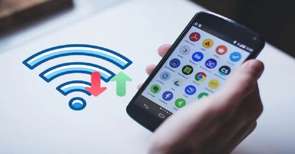 Esto significan las flechas que aparecen en el ícono de WiFi en los smartphones