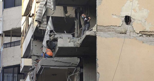 Bombardea Israel suburbios de Dahye