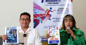 Invitan diputados a la Primera Carrera Migrante con causa