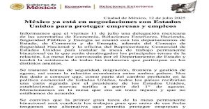 Protegerá México a empresas nacionales en negociación con EU