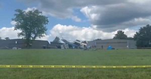 Choca aeronave en Tennessee con 16 pasajeros a bordo