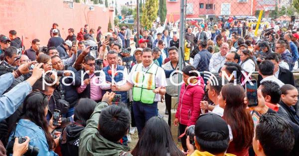 Encabeza Armenta acciones de limpieza en beneficio de la población de Coronango