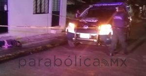 Muere hombre en banqueta de Teziutlán