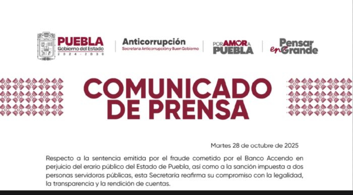 En Puebla no hay persecución pero tampoco omisiones: Gobierno de Puebla por Teresa Castro