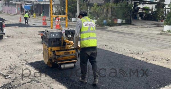 Contribuye campa&ntilde;a de bacheo de la capital a la movilidad