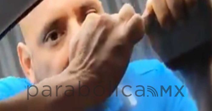 Captan presunta nueva modalidad de robo cerca del Parque Ecol&oacute;gico