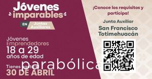 Busca IMJP detonar el talento emprendedor en Totimehuacán