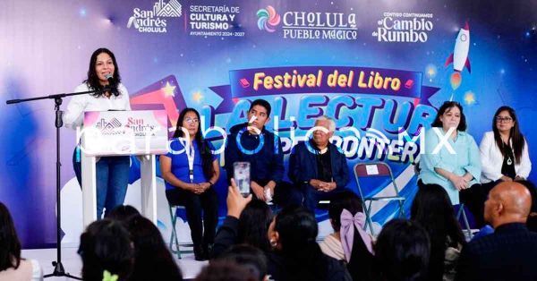 Celebra San Andr&eacute;s Cholula su primer Festival del Libro