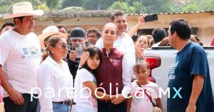 &quot;Nada se va a quedar sin arreglo&quot;, dice Sheinbaum en Pantepec