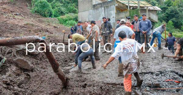 Ya son 9 muertos por las lluvias en Puebla, confirma Armenta