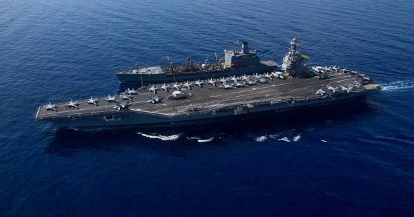 Despliega EU portaaviones Gerald Ford en el Caribe