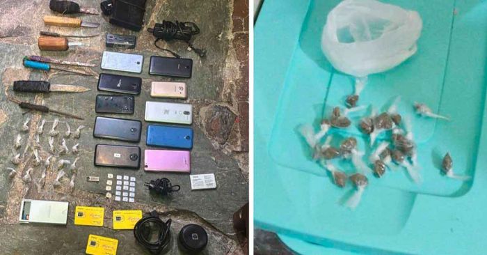 Realiza SSP operativo en penal de Acatlán; decomisan celulares y droga