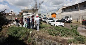 Continúa Omar Muñoz con recorridos por afectaciones tras lluvias