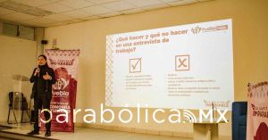 Se ofrece taller Buscadores de Empleo a futuros profesionistas: ayuntamiento