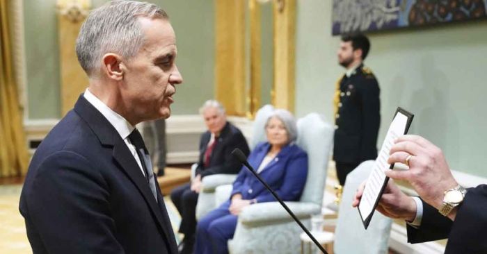 Felicita Sheinbaum a Mark Carney por su nombramiento como primer ministro en Canad&aacute;