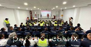 Recibe personal de SSC un Taller de Seguridad Vial