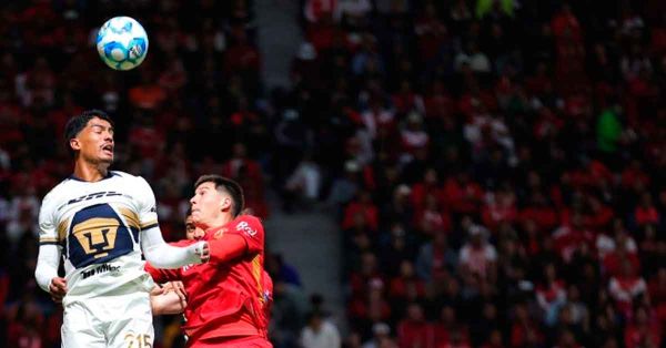 Empatan Toluca y Pumas en el Nemesio Diez