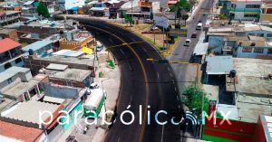Entregan la rehabilitación de la carretera federal en Huejotzingo