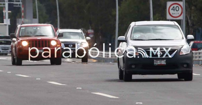 Sancionarán a vehículos con placas foráneas que excedan la velocidad