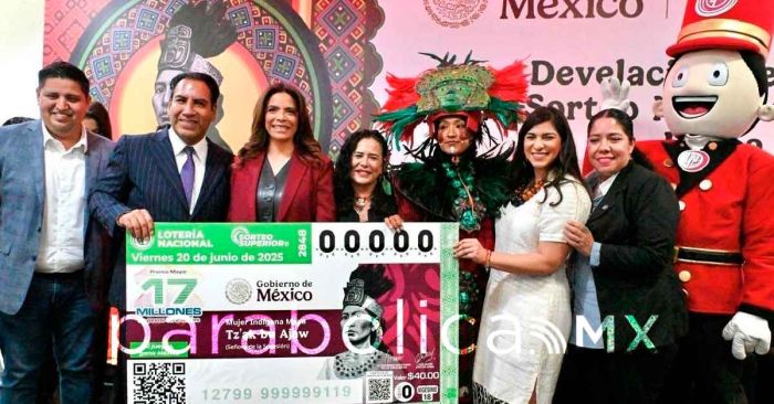 Honra Lotería Nacional a Chiapas y a la Reina Roja de Palenque con Sorteo Superior: Salomón