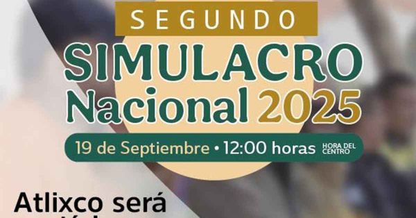 Convoca Ariadna Ayala al Segundo Simulacro Nacional 2025