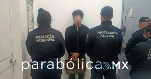 Detienen a sujeto de origen cubano por robo en Cuautlancingo