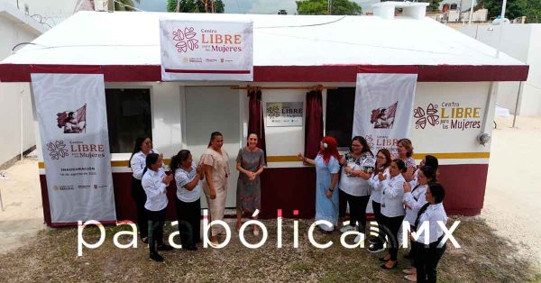 Inaugura Sheinbaum un Centro LIBRE para las Mujeres rn Calakmul, Campeche