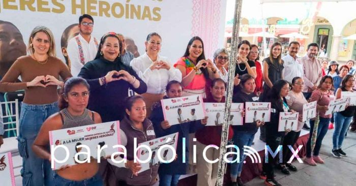 Impulsa Tonantzin Fern&aacute;ndez el programa &ldquo;Mujeres Hero&iacute;nas&rdquo; en San Pedro Cholula