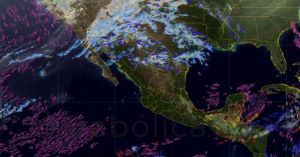 Pronostica SMN vientos fuertes a intensas en Noroeste y Norte de México