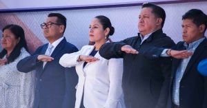 Encabeza Lupita Cuautle ceremonia c&iacute;vica de julio
