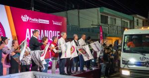 Arranca Pepe Chedraui el programa Puebla Brilla