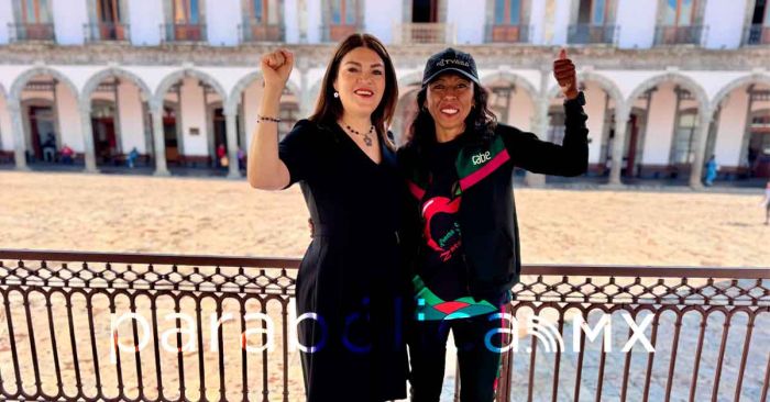 Apoya Bety S&aacute;nchez a corredora de Zacatl&aacute;n que viajar&aacute; a Italia