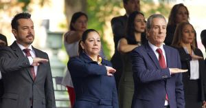 Colocan en el Congreso del Estado Bando Solemne con motivo de las Fiestas Patrias 2025