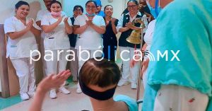 Recupera su salud menor con c&aacute;ncer cerebral en el IMSS Aguascalientes