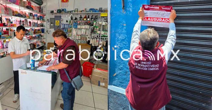 Clausura Segom cuatro establecimientos de importaciones provenientes de China