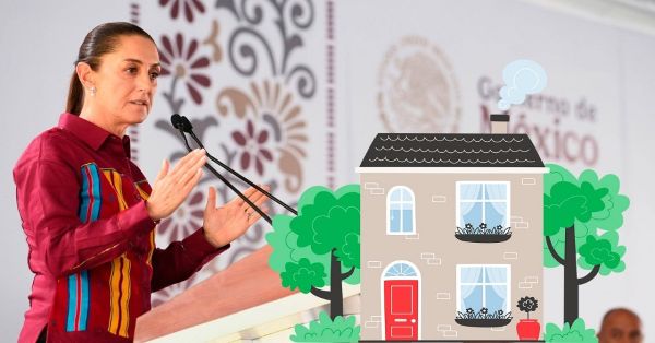 Tener una casa es un derecho constitucional: Sheinbaum