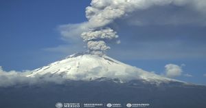 Aumenta actividad el Popocatépetl con 94 exhalaciones en 24 horas