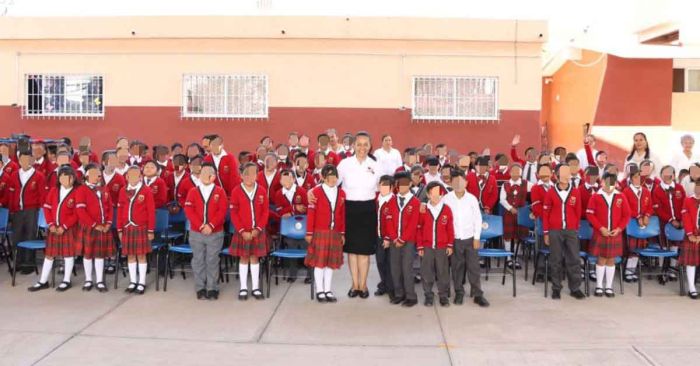 Inaugura Ariadna Ayala comedor en primaria “Antonio Serrano”