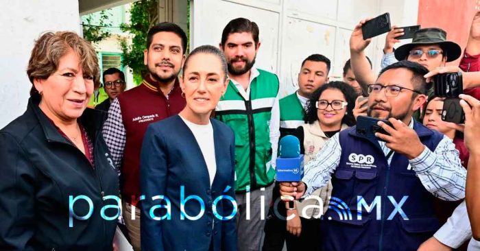 Destaca Delfina Gómez respaldo de Sheinbaum para agilizan ayuda en Neza