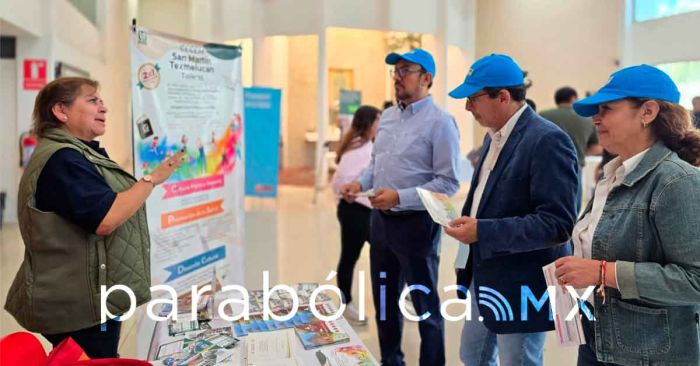 Participa IMSS Puebla en Feria de la Salud para trabajadoras y trabajadores de empresa acerera