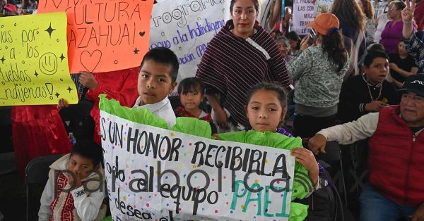 Reciben cerca de 100 mil personas a Claudia Sheinbaum en siete estados